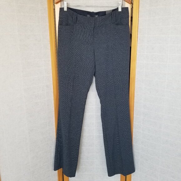 The Limited  Size 10 Trouser Pants The Drew Fit Bootcut Low Rise Navy Blue NEW - Picture 1 of 10